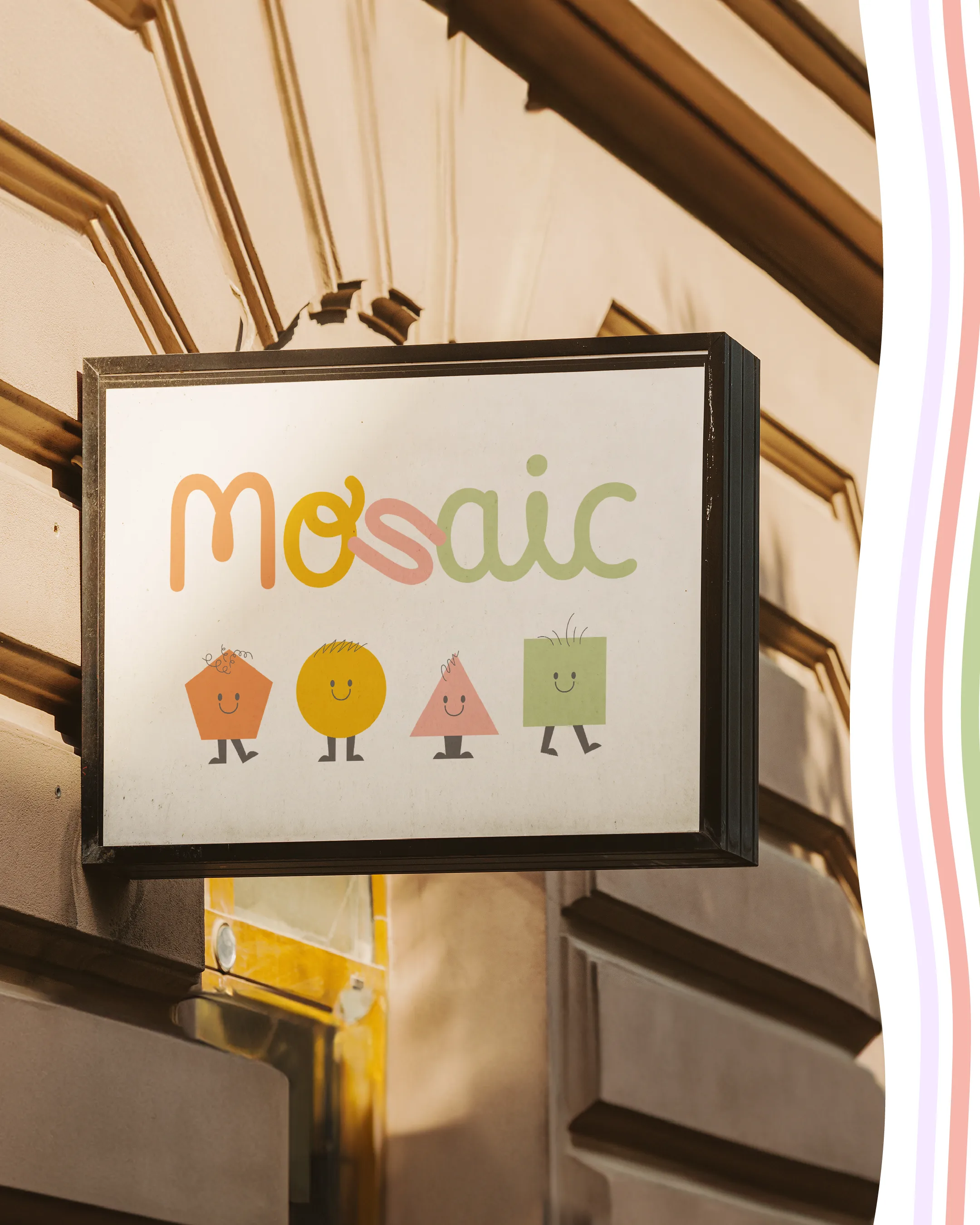 01 images logo pour mosaic, crèche